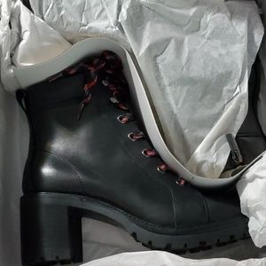 New Vince Camuto Black Ankle Boot. 2 inch heal 2 1/4 inch heal